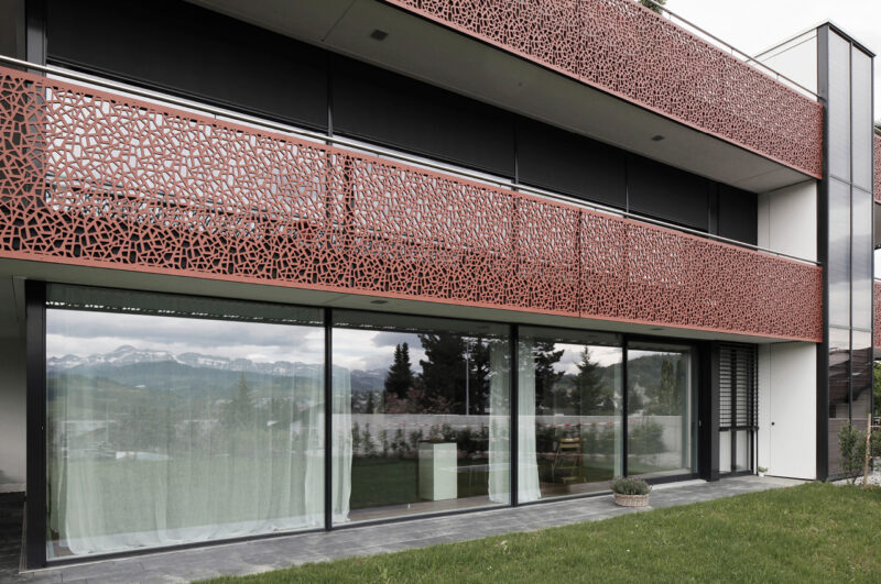 Holz/Metall-Fenstersystem, windura E-top