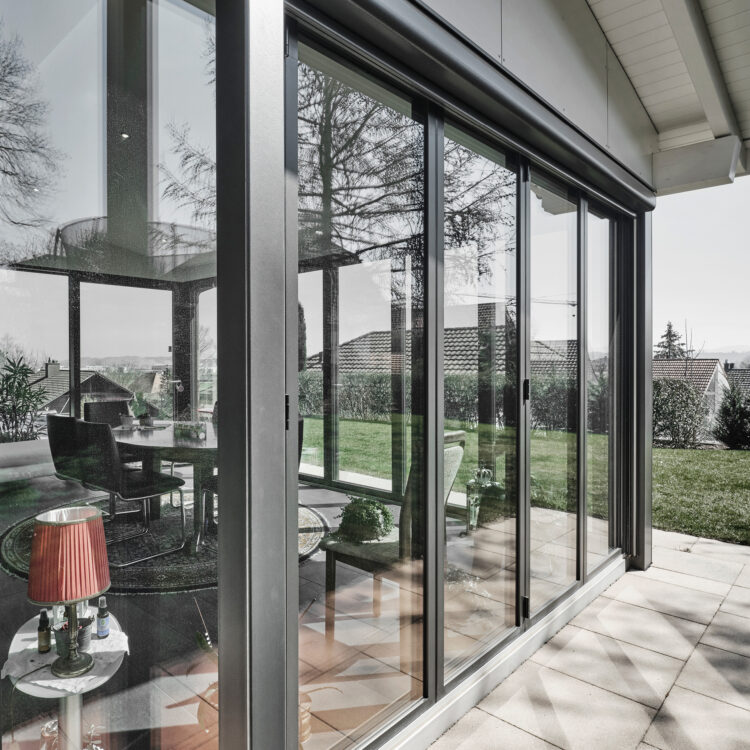 Isolierte Glasfaltwände, durafold comfort, früher IS-4000