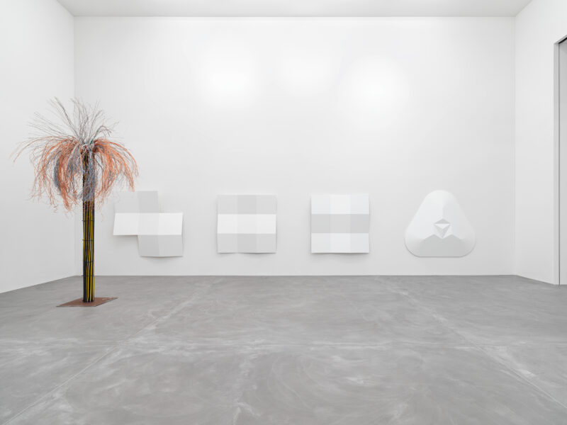Ausstellungsansicht (Wir sind hier!), Museum Haus Konstruktiv, 2025. Foto: Stefan Altenburger